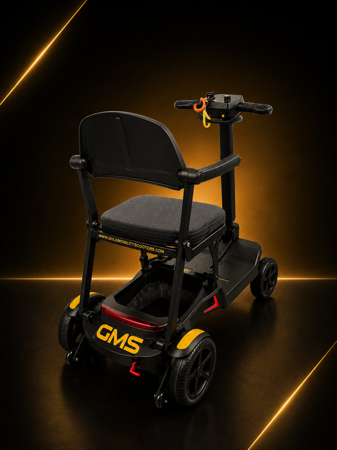 Scooter électrique pliable ultraléger à 4 roues – Location
