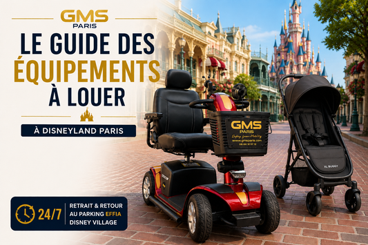 Quel scooter, poussette ou chariot louer à Disneyland Paris ? Le guide complet GMS Paris