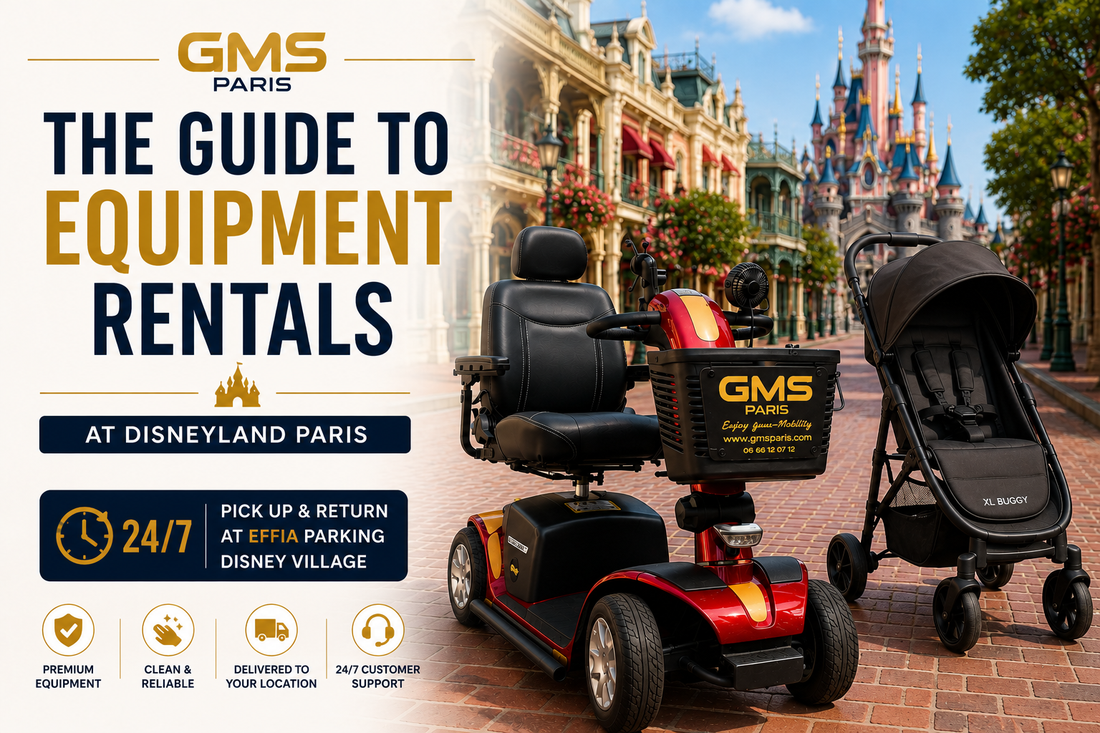 Which Mobility Scooter, Stroller or Cart Should You Rent at Disneyland Paris? The Complete GMS Paris Guide