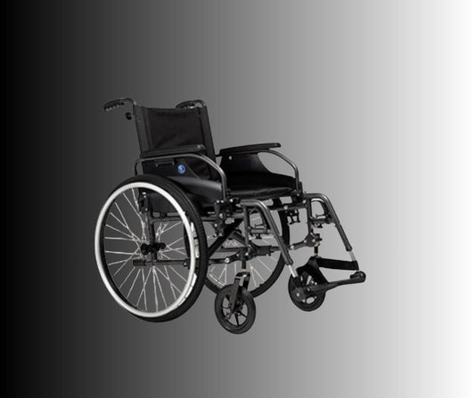 Fauteuil Roulant Manuel Standard – Location (Livraison et Retour Inclus dans le Prix. Livraison dans un Rayon de 20 km DLP, Ranch Davy Crockett, Villages Nature et bien plus)