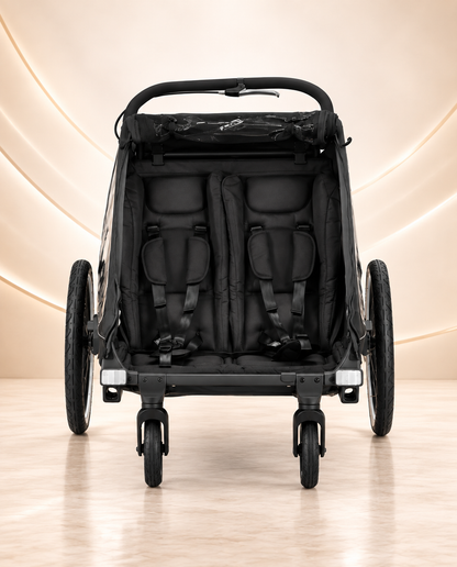 Poussette Double Tout-Terrain Premium
