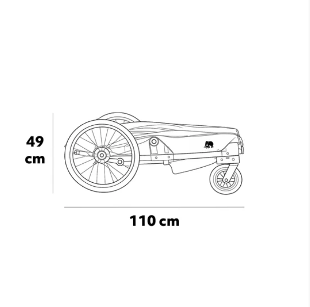 Poussette Double Tout-Terrain Premium